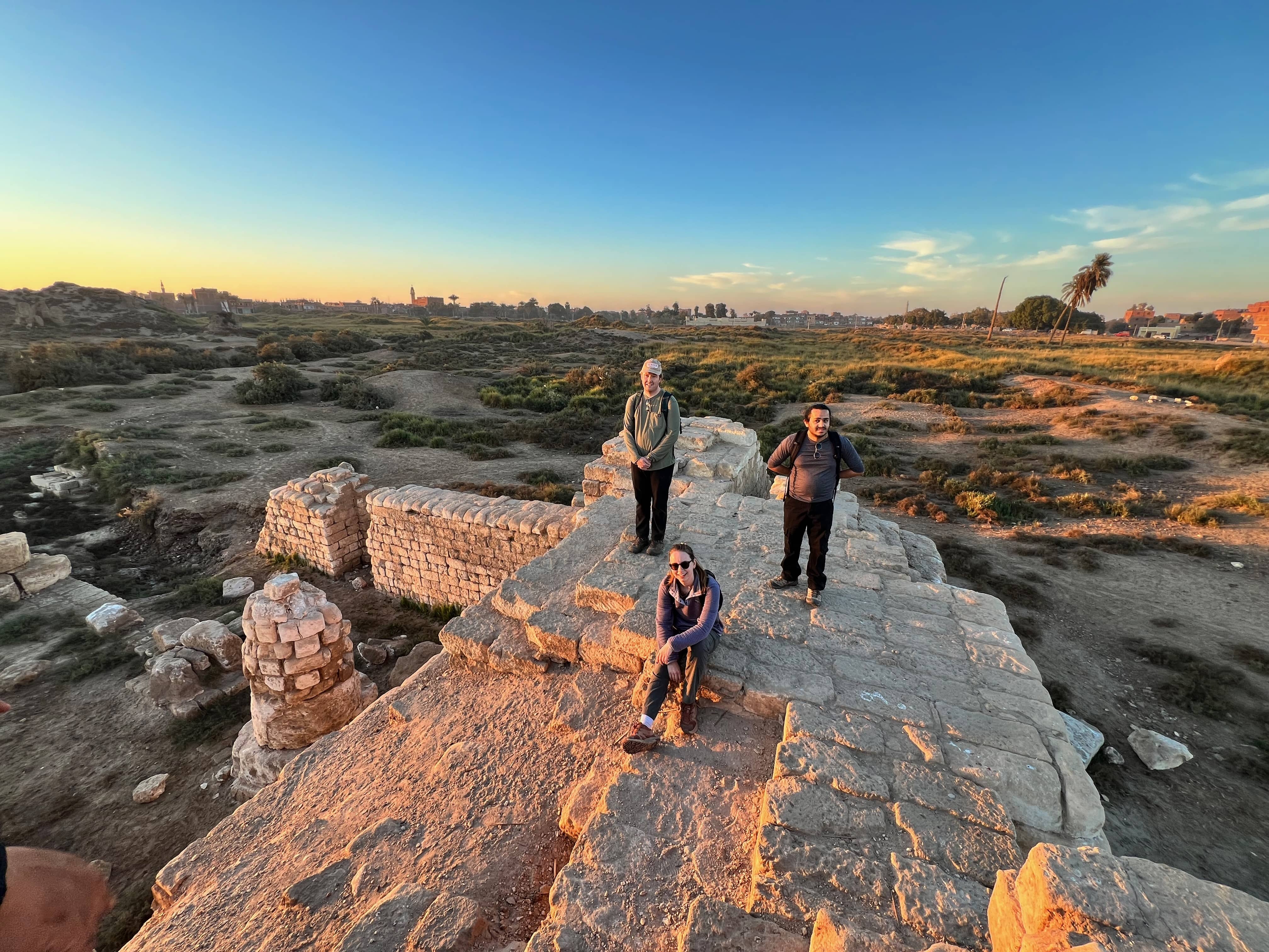 Dr. Trnka-Amrhein on site